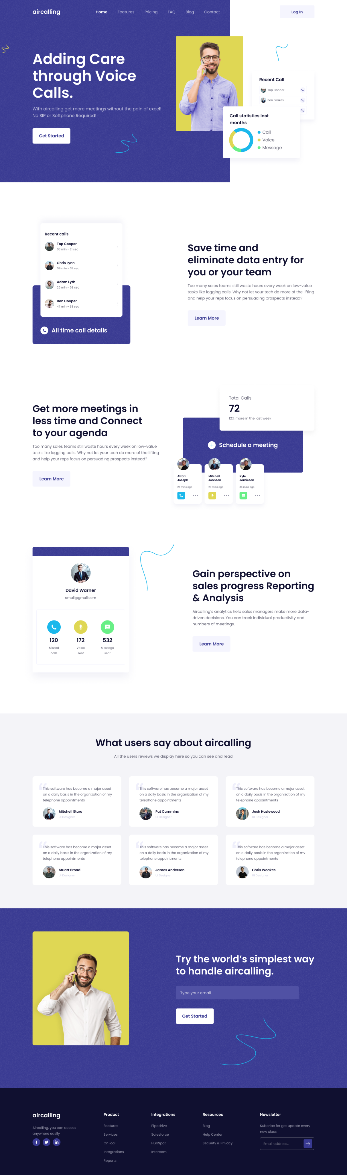 Ecom Web Page Design